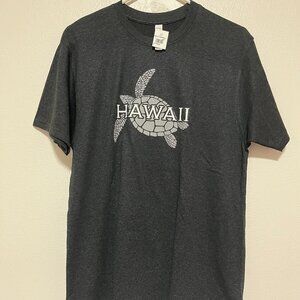 HAWAII BLACK MEN'S T-SHIRT Size-MEDIUM/NWT